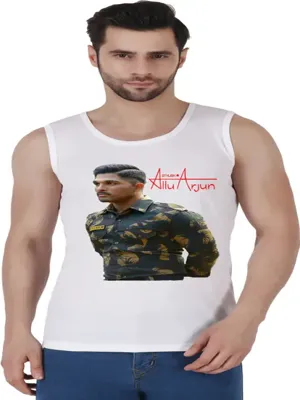 omoxo printed vest allun arjun