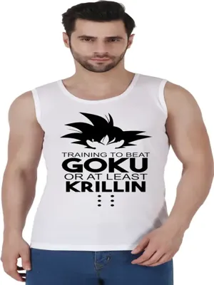 printed vest for men